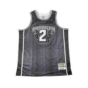 Authentic Classics Gianna Bryant Mambacita Jersey 2XL Black Snakeskin Gigi 2